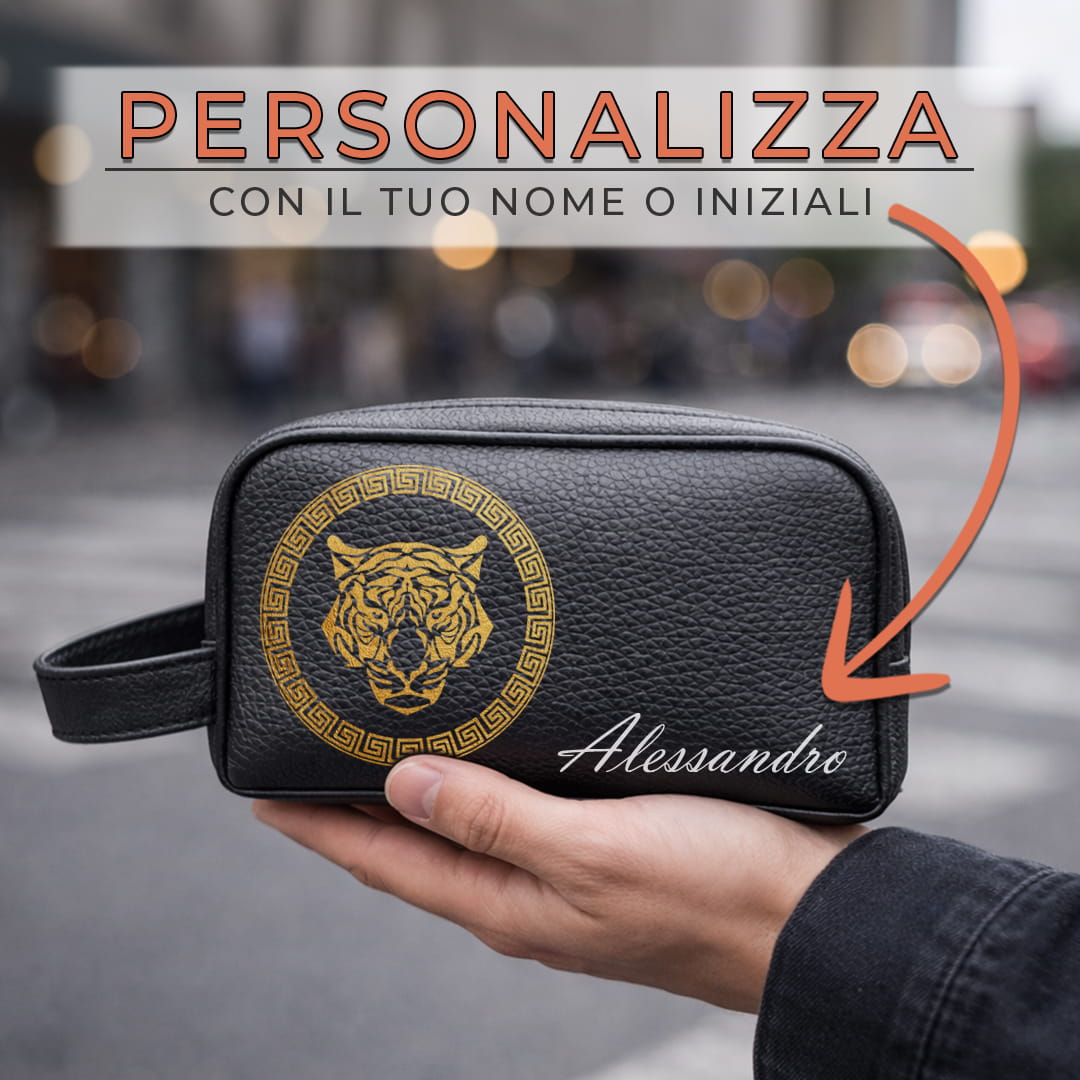 Borsello Tiger Barocco