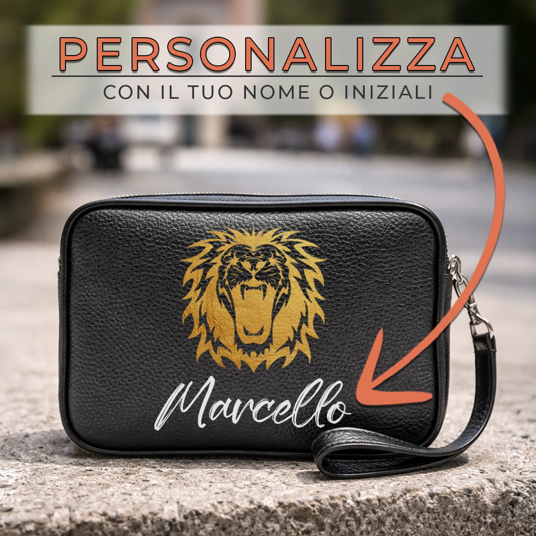 Borsello Milano Gold Lion