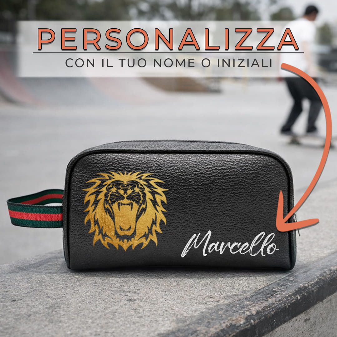 Borsello Sport Gold Lion