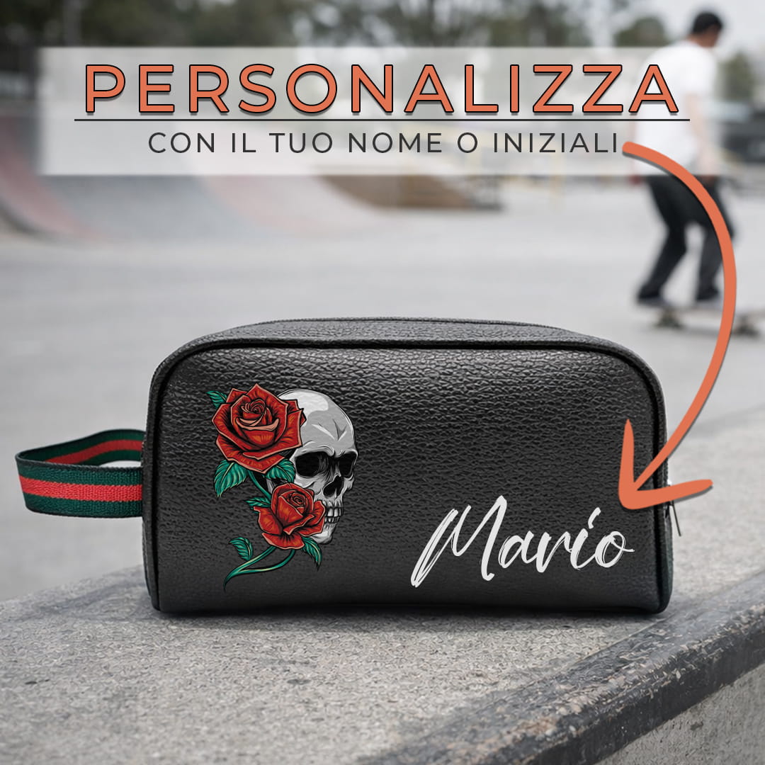 Borsello Sport Skull And Roses