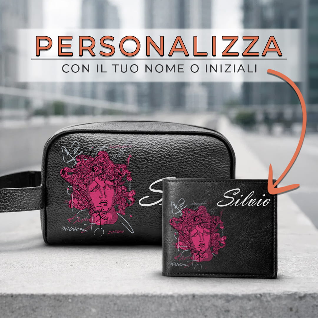 Combo Borsello + Portafoglio Medusa