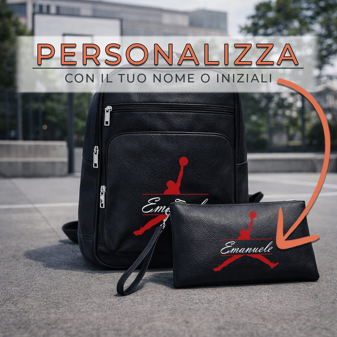 Combo Zaino + Pochette Basket
