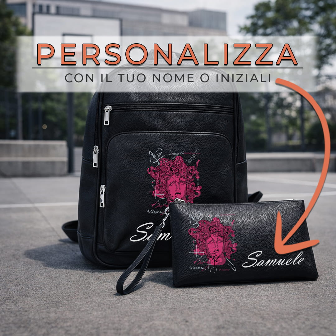 Combo Zaino + Pochette Medusa