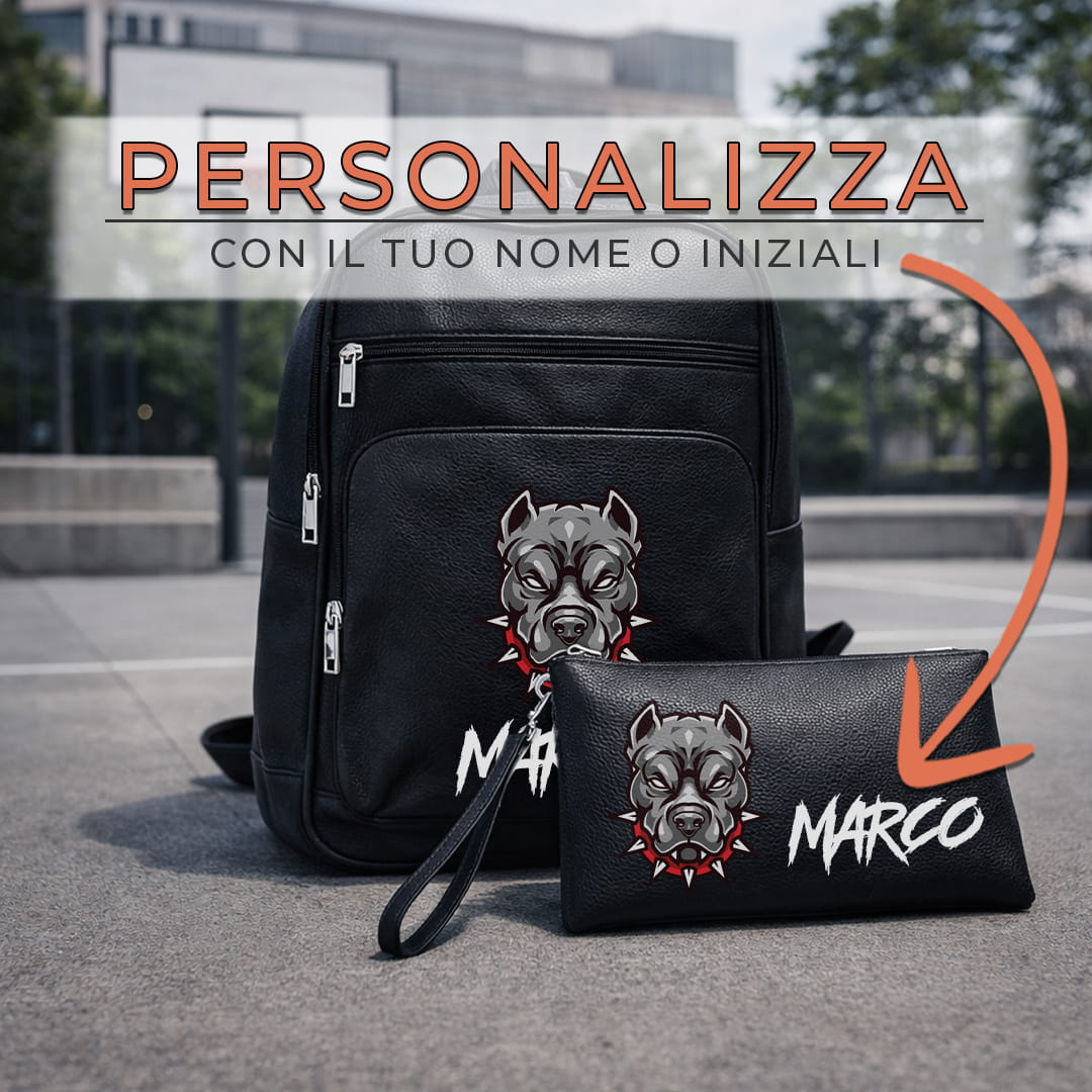 Combo Zaino + Pochette PittBull