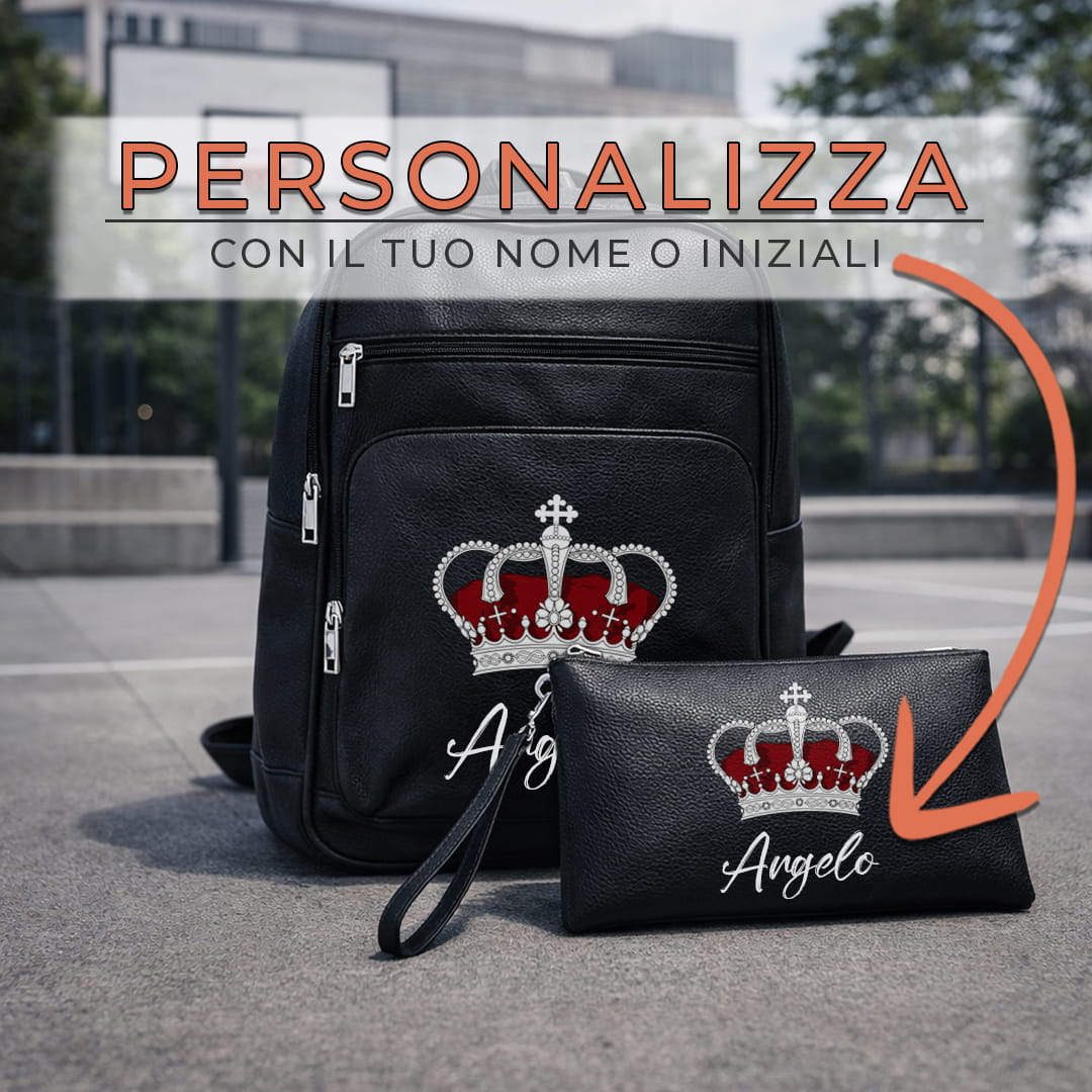 Combo Zaino + Pochette Royal Crown