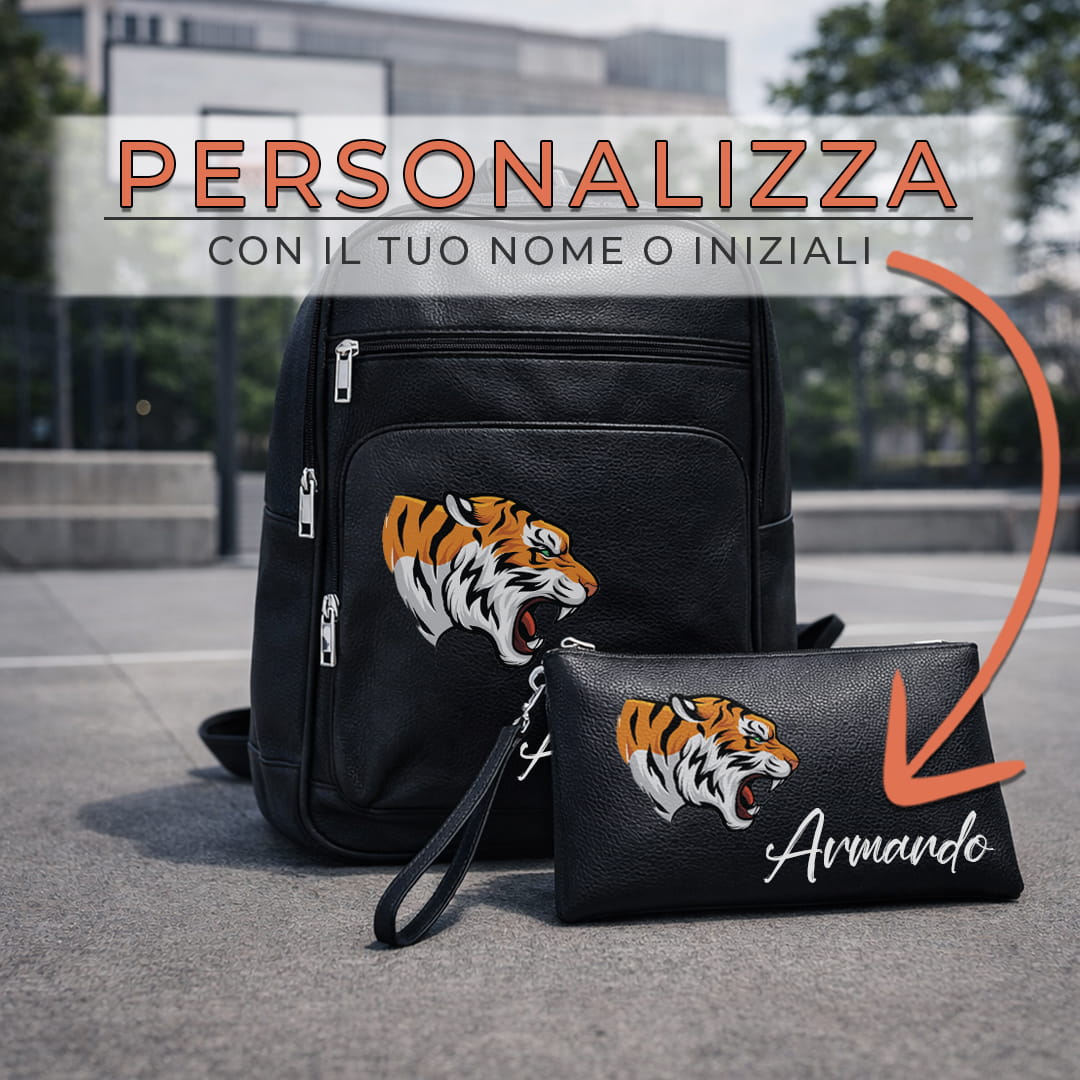 Combo Zaino + Pochette Tiger Defence