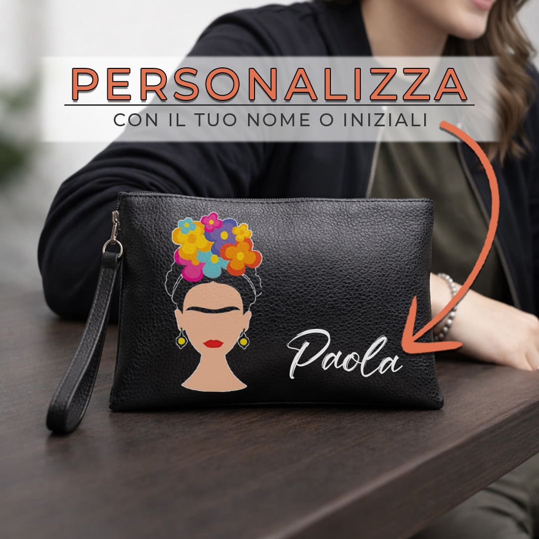 Pochette Frida Flowers