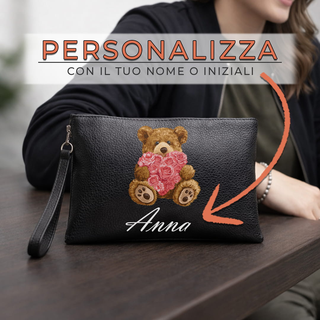 Pochette Teddy And Roses