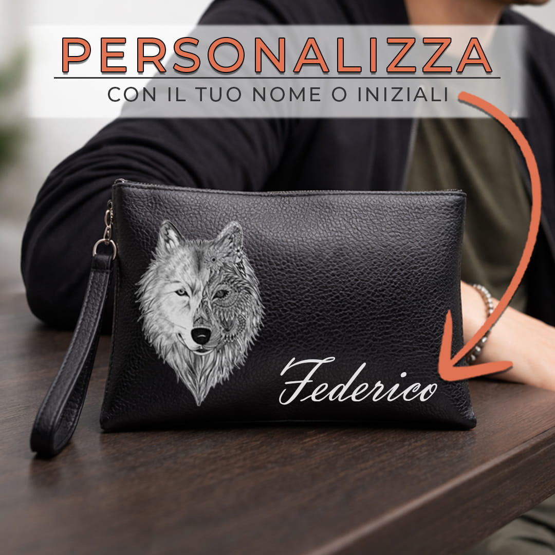 Pochette Lupo Mandala