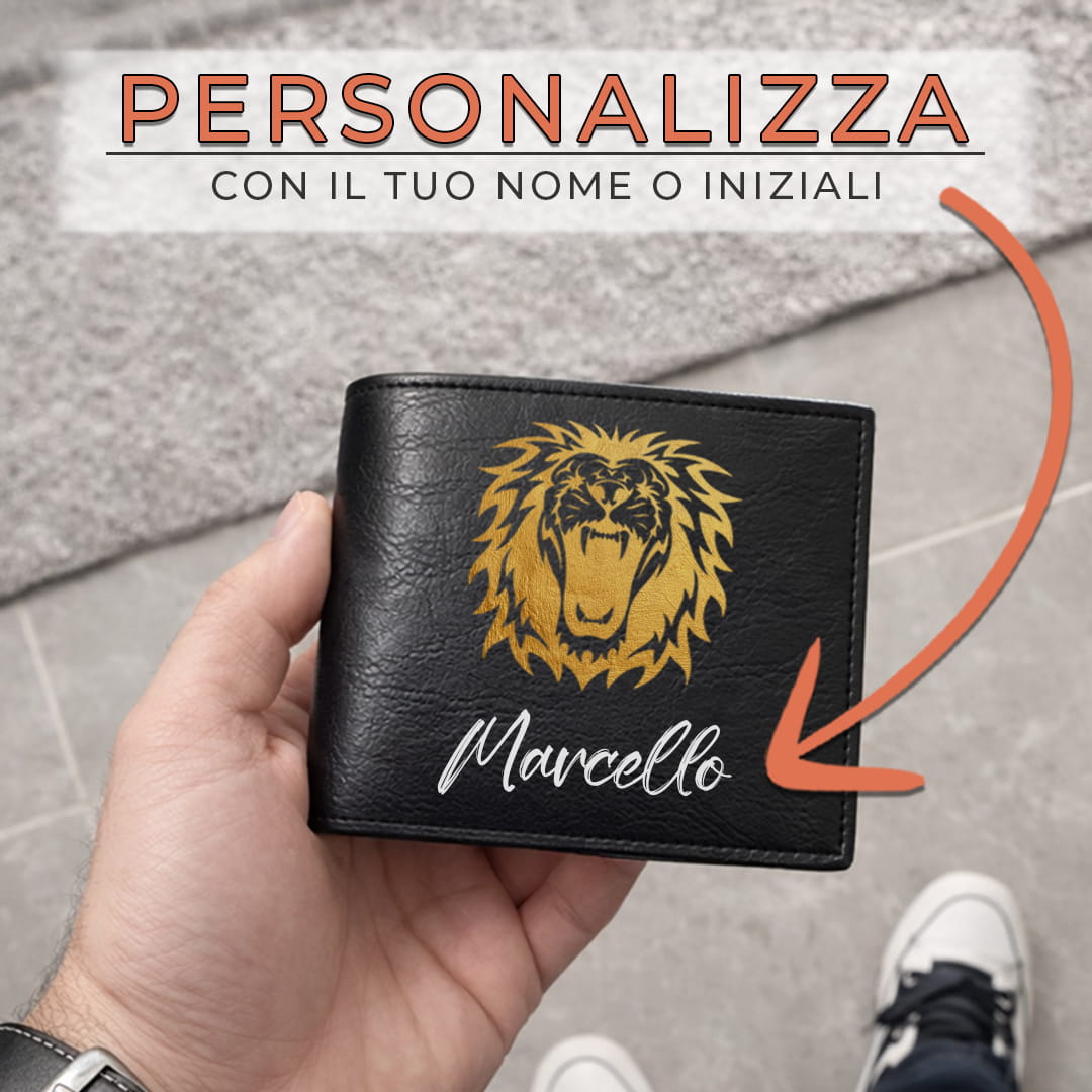 Portafoglio Gold Lion