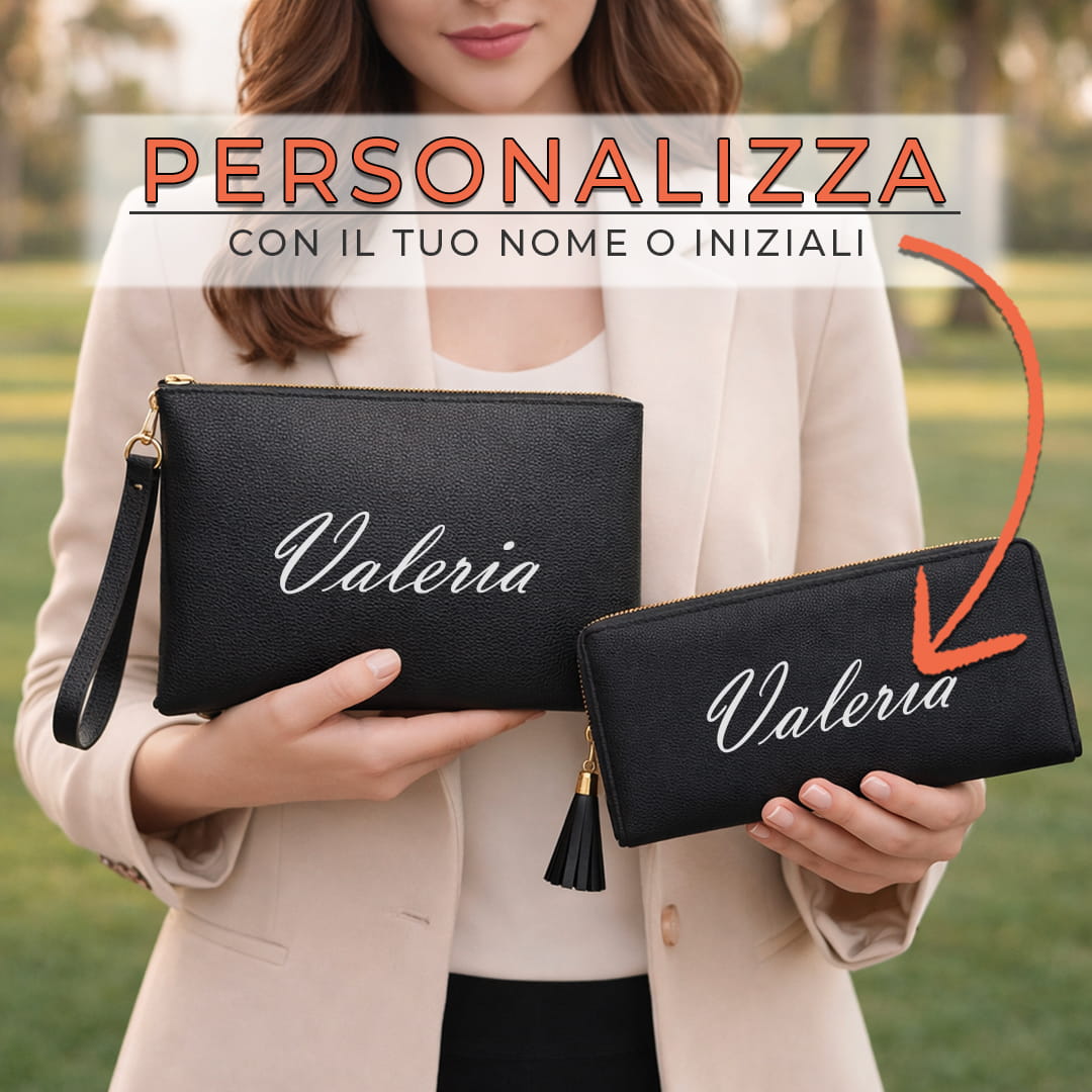 Combo Pochette + Portafoglio Classic