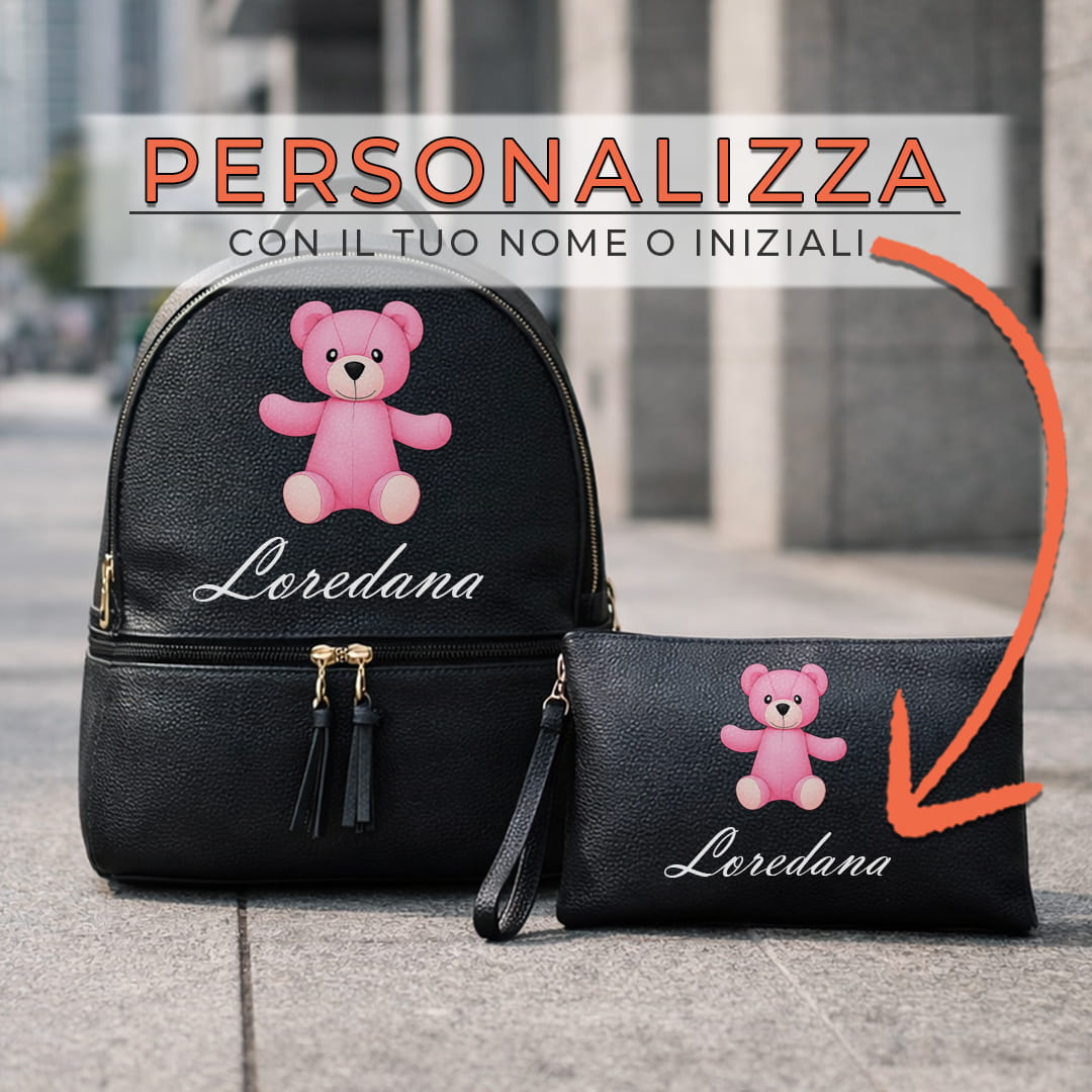 Combo Zaino + Pochette Teddy Classic