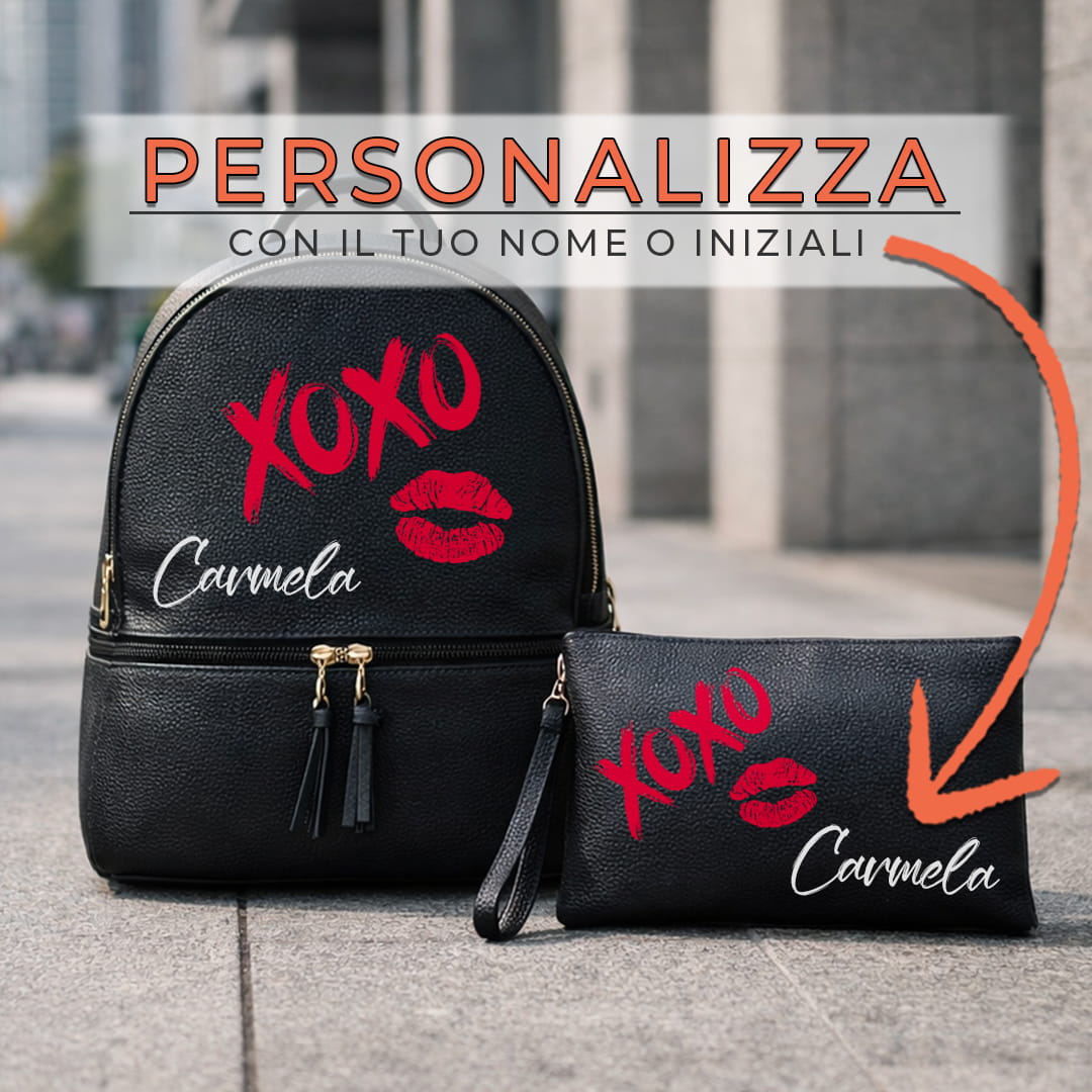 Combo Zaino + Pochette XoXo