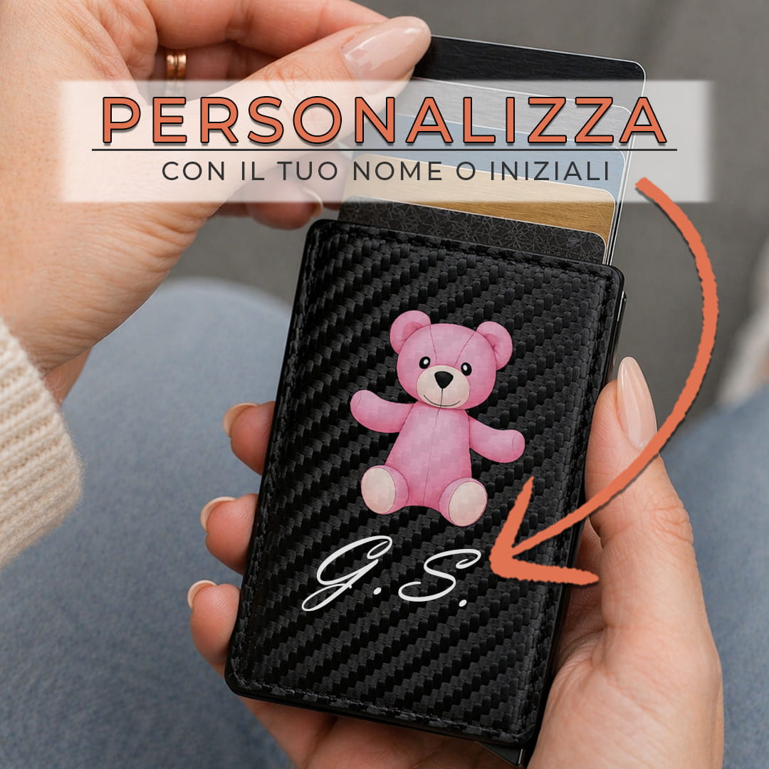 Portafoglio Slim Teddy Classic
