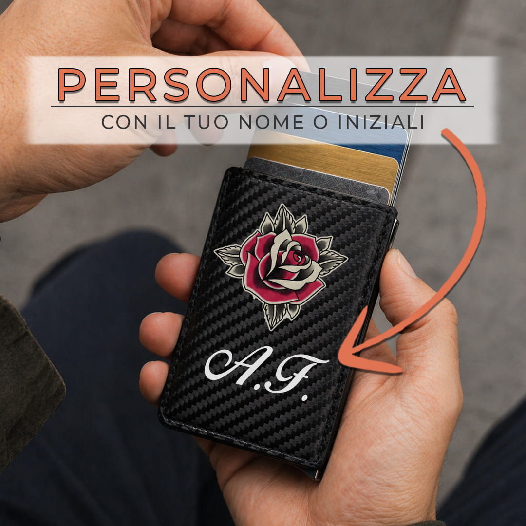 Portafoglio Slim Old Rose